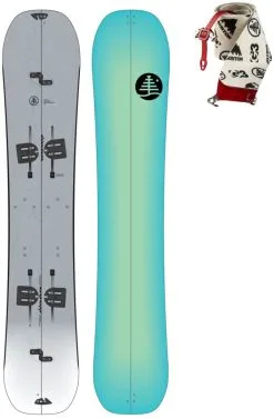 Burton Family Tree Leader Board Splitboard 21/22 + Pucks + Skins