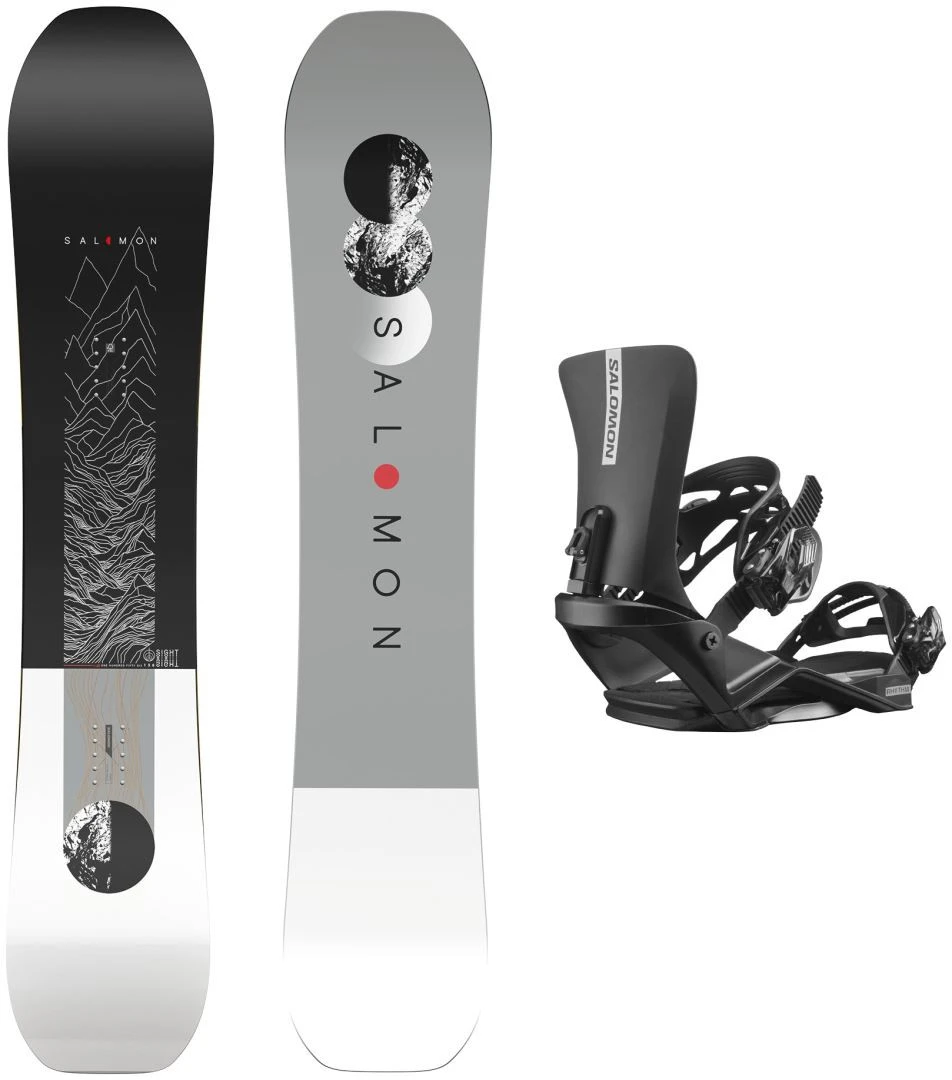 Salomon Sight Set + Rhythm Binding Black 3 Salomon Sight Set + Rhythm Binding Black